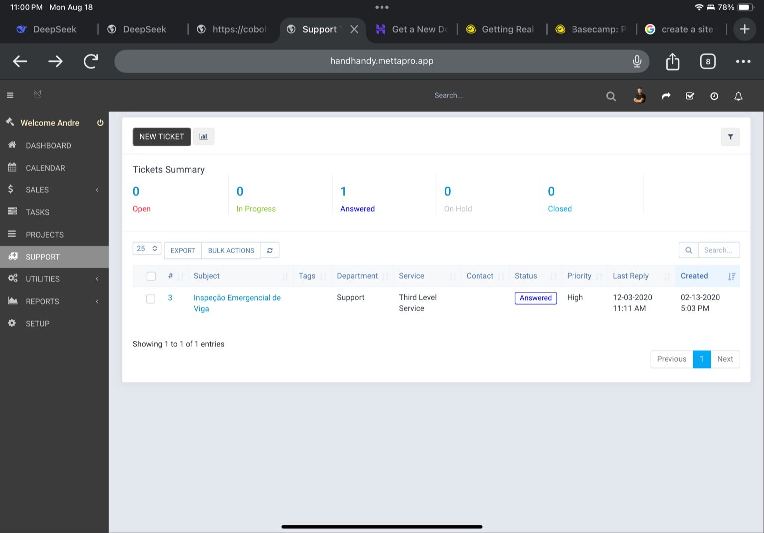 Suporte com SLAs / Support with SLAs
