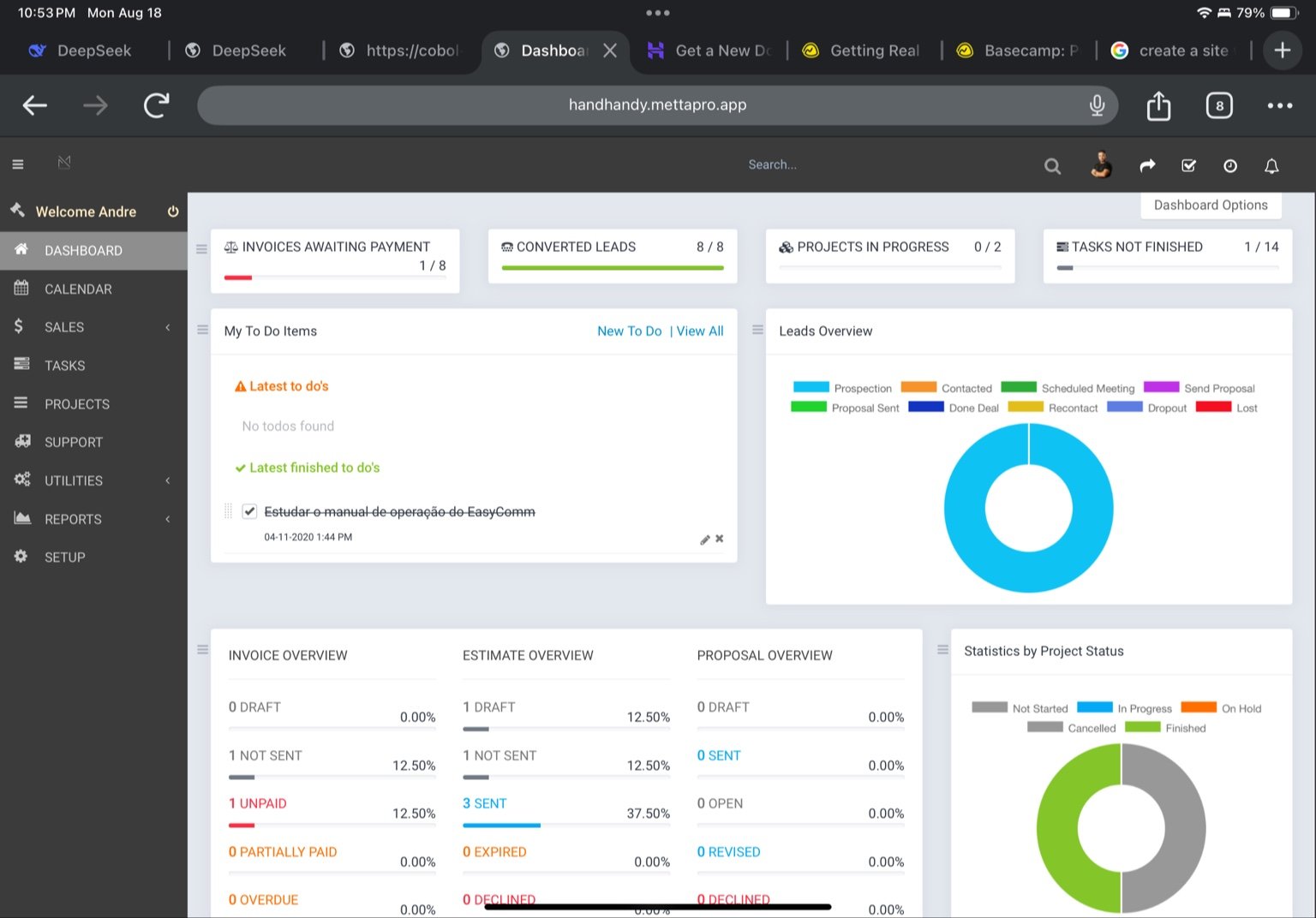 MettaPro substitui várias ferramentas